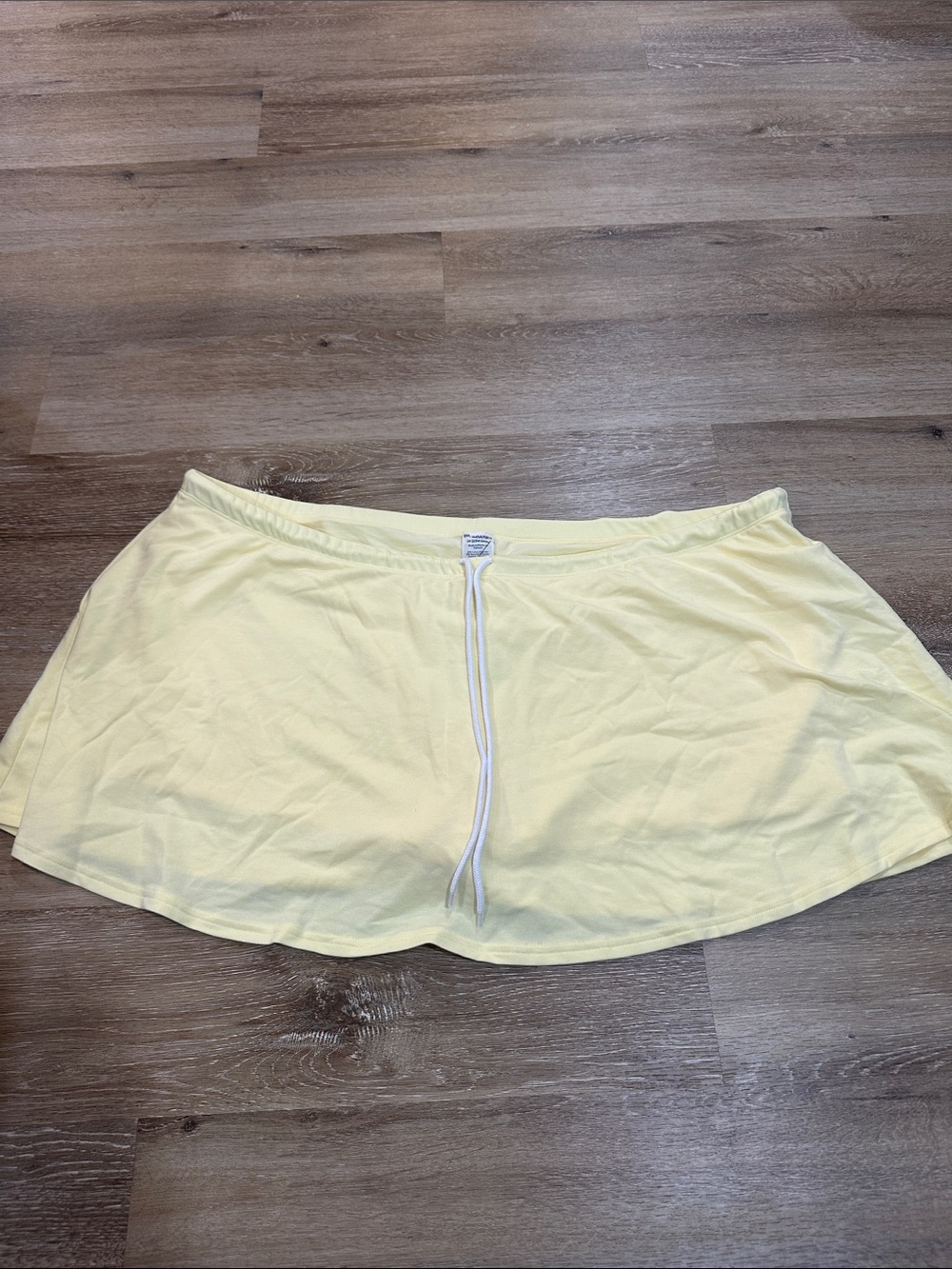 Women’s no boundaries cozy sleep skirt tender lemon 3X